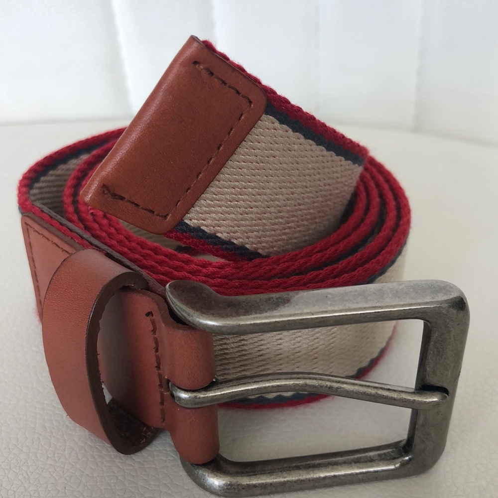 Belt shore leave leather belt